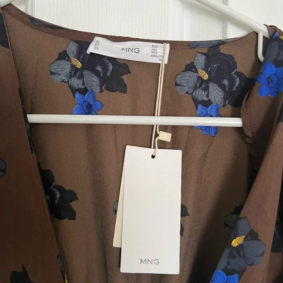 Mango flower print dress - Picture 8 of 10